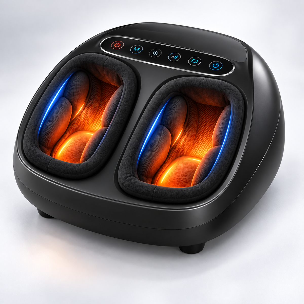 Heated Foot Massager with Air Compression, Kneading & Remote Control – Averono