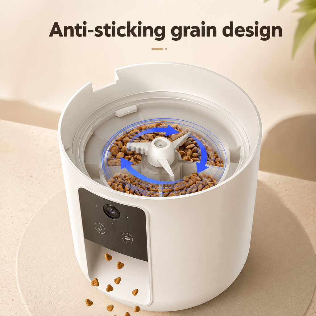 2L Smart Automatic Pet Feeder with Camera & App Control