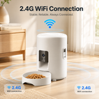 2L Smart Automatic Pet Feeder with Camera & App Control