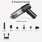 Portable Pet Hair Vacuum & Grooming Cleaner