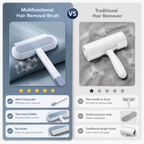 3-in-1 Reusable Pet Hair Remover Brush