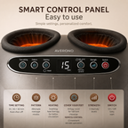 Heated Foot Massager with Air Compression, Kneading & Remote Control – Averono
