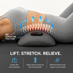 Lumbar Support Cushion with Massage and Heat