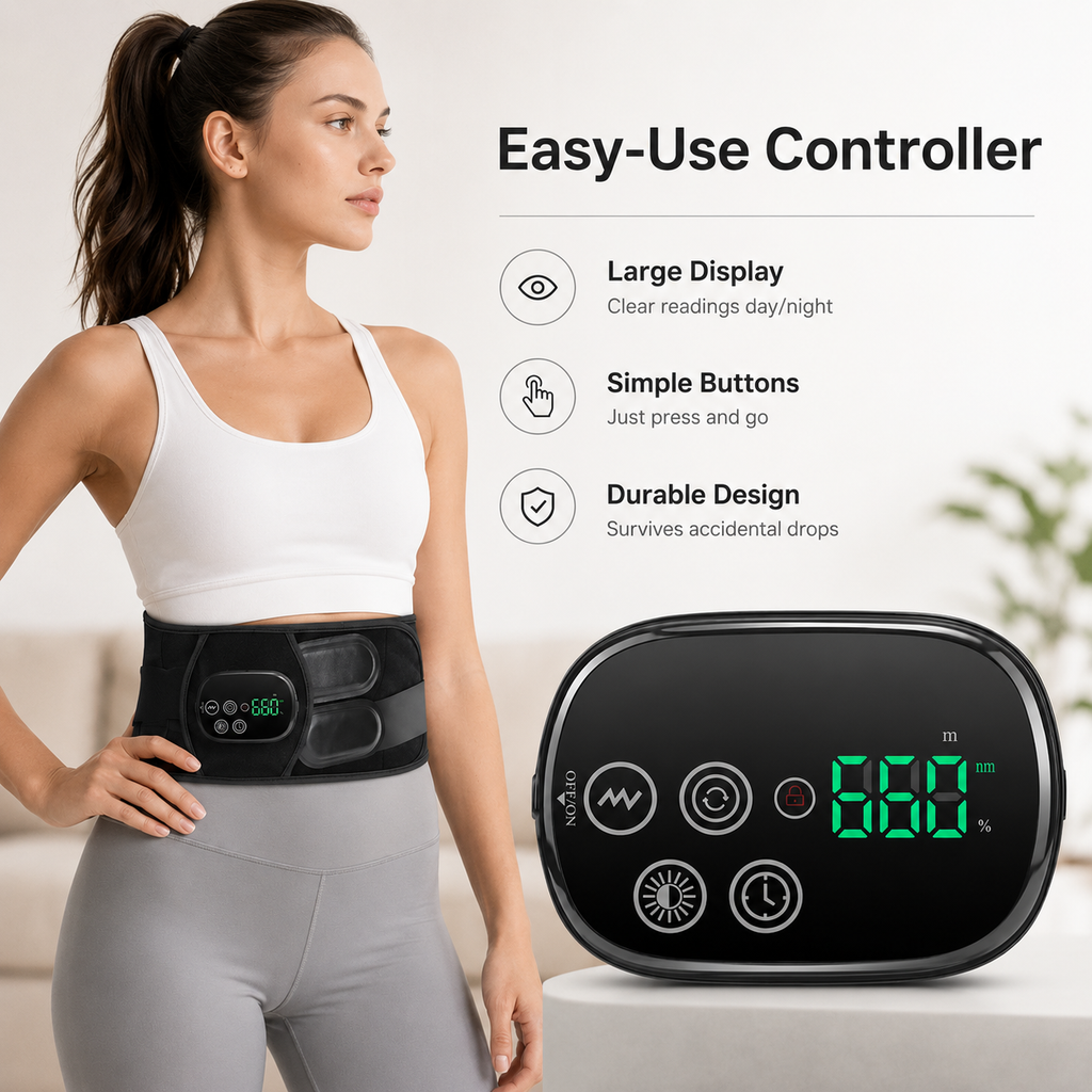 LED Infrared Heating Massage Physiotherapy Belt
