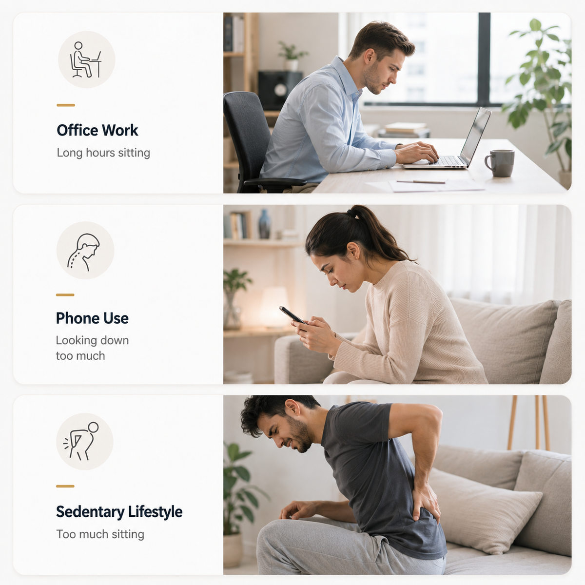 Adjustable Posture Support Brace with Back Support - Averono