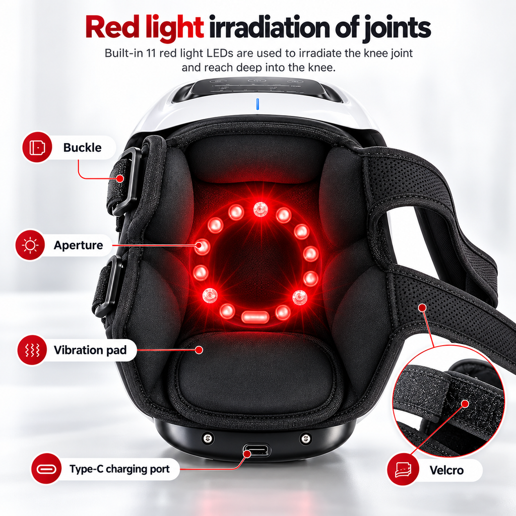 Averono Heated Knee Massager with Vibration & Adjustable Heat