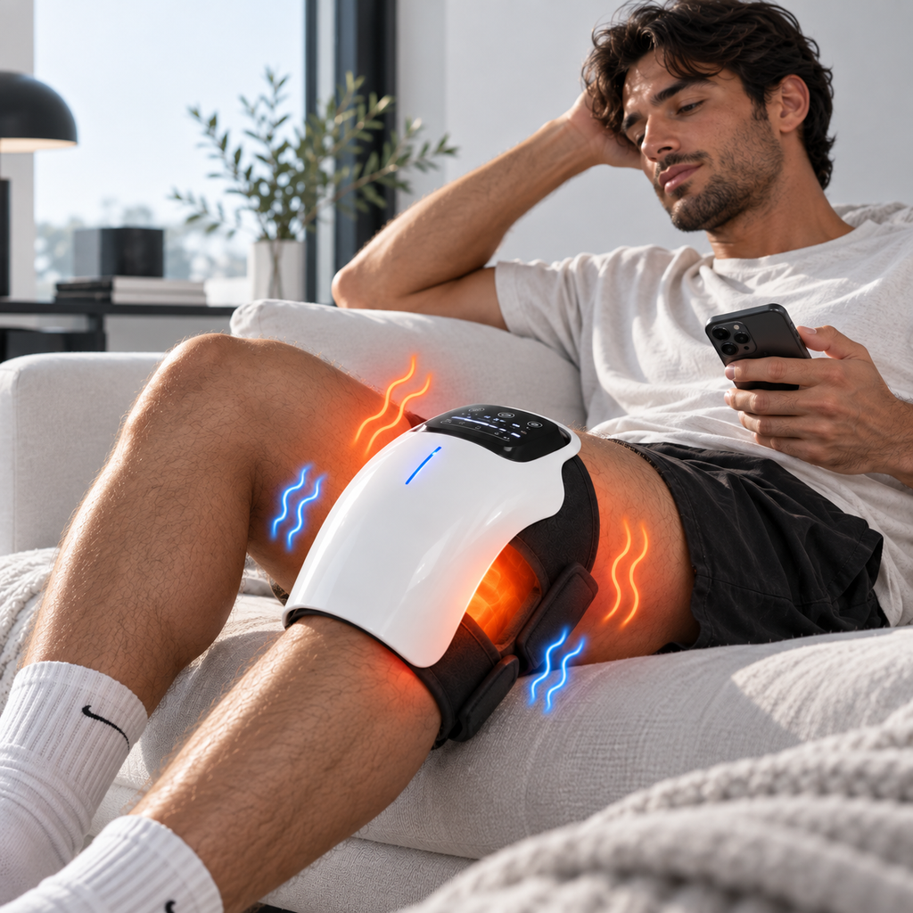 Averono Heated Knee Massager with Vibration & Adjustable Heat