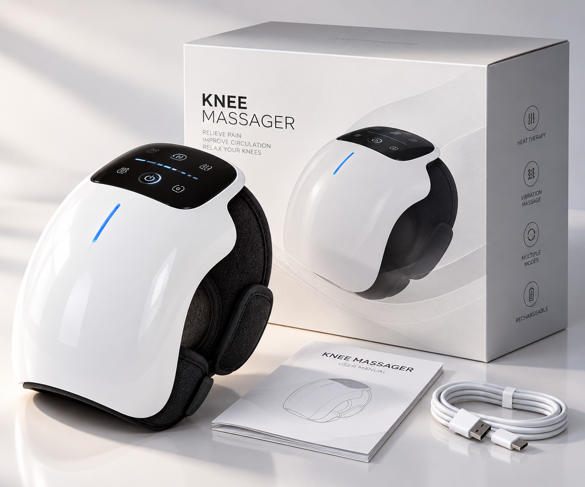 Averono Heated Knee Massager with Vibration & Adjustable Heat