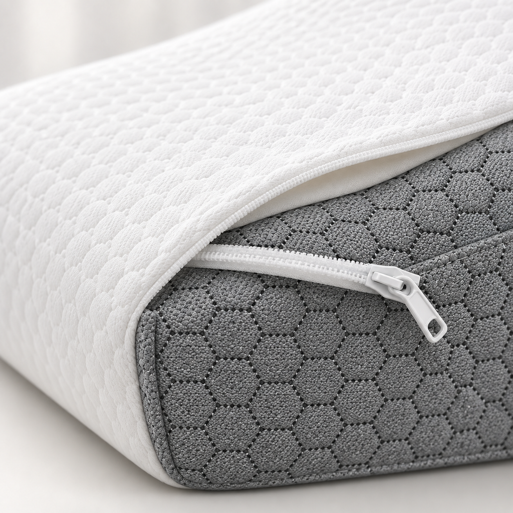Averono Ergonomic Memory Foam Wedge Pillow with Headrest
