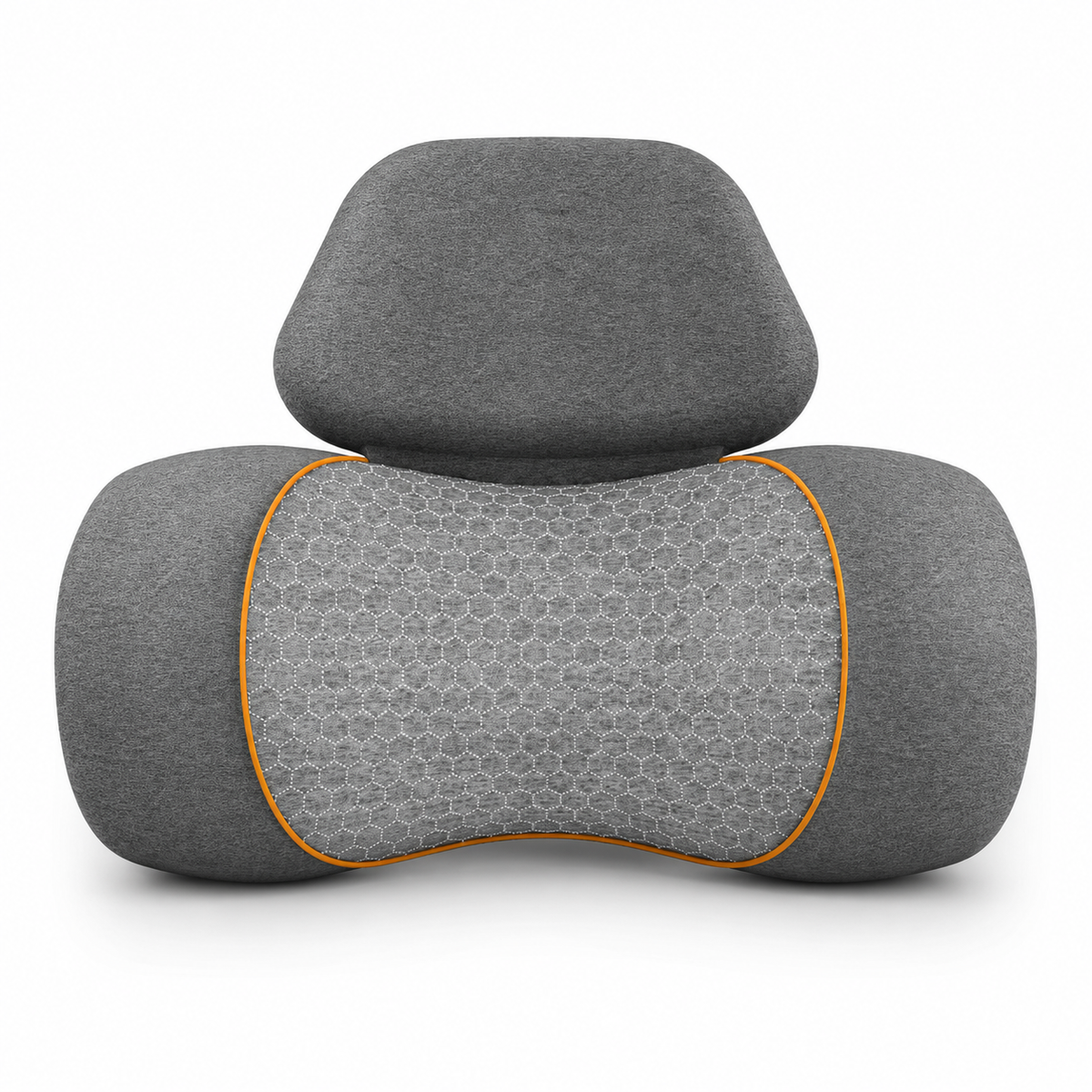 3-in-1 Heated Neck Massage Pillow with Vibration & Air Pressure - Averono