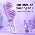 Pet Spray Massage Comb for Loose Hair Removal No-Bath Grooming Tool