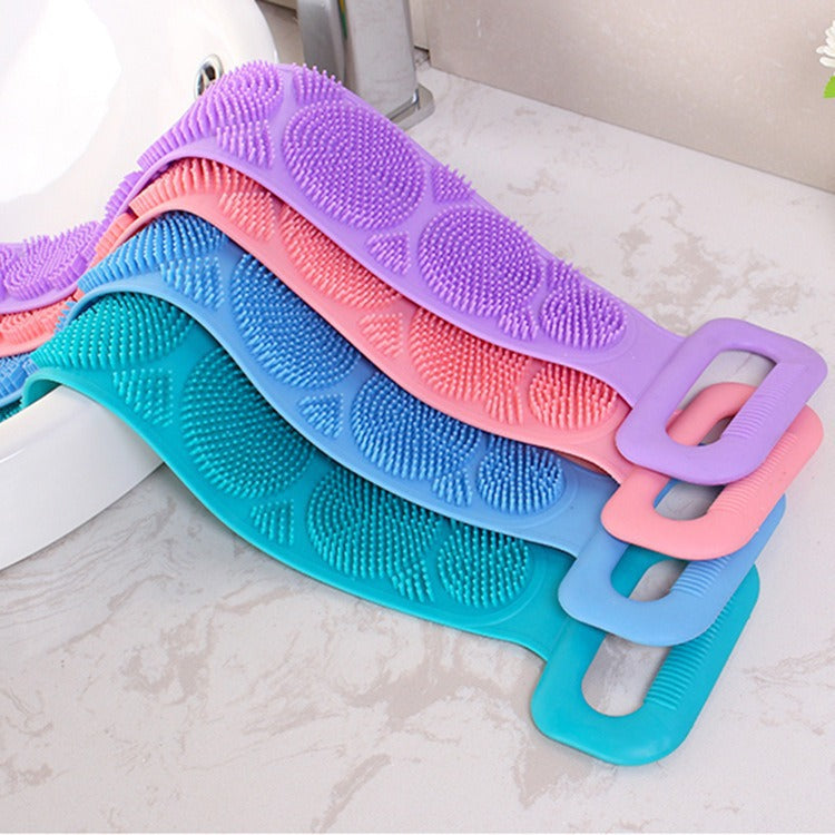 Long Silicone Back Scrubber for Shower & Exfoliation