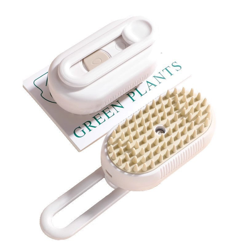 Pet Spray Massage Comb for Loose Hair Removal No-Bath Grooming Tool